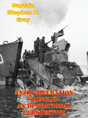 cover image of Anzio (Operation Shingle)